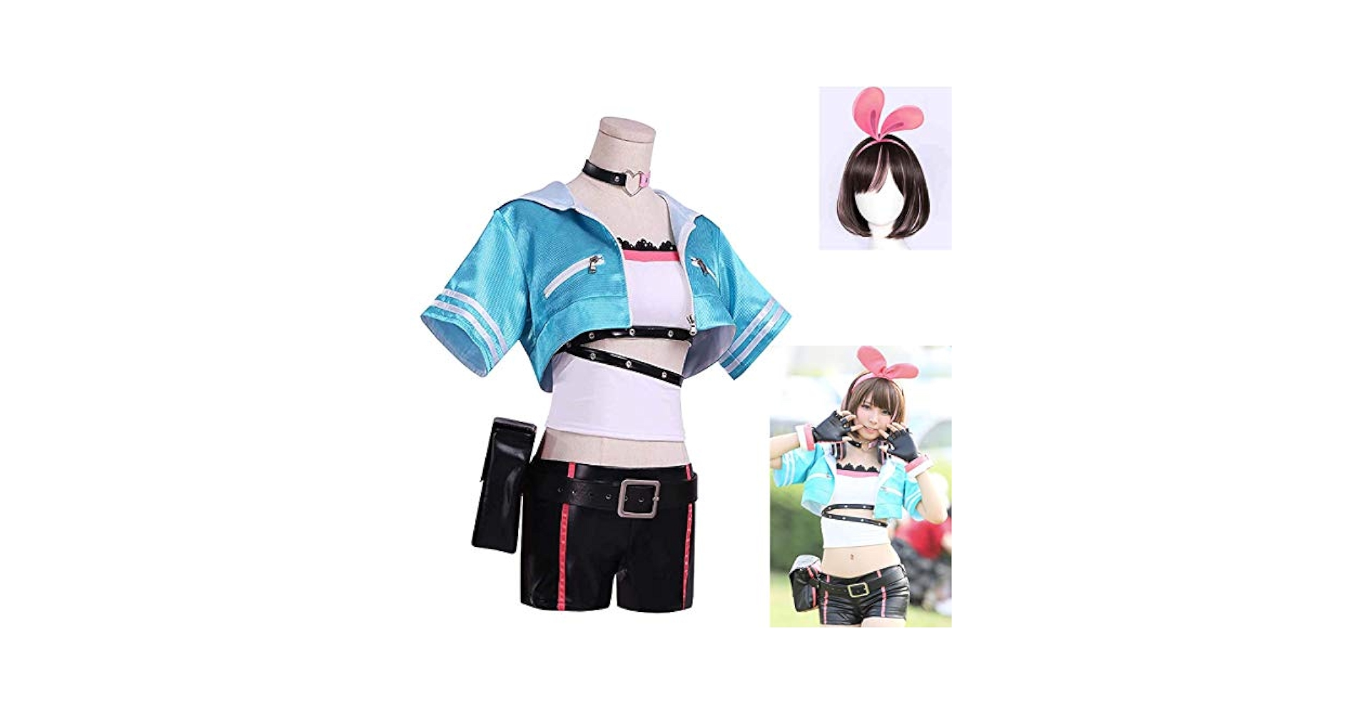 キズナアイ　衣装 Amazon | [VAPAX] キズナアイ Kizuna AI コスプレ 衣装 仮装